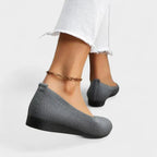 Reagan | Women's Comfortable Slip-On Shoes - Gray
