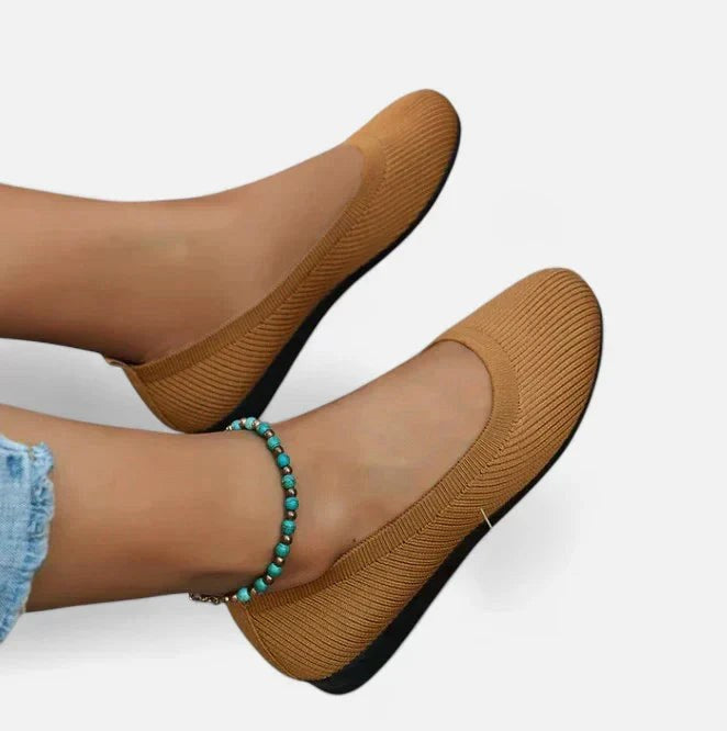 Reagan | Women's Comfortable Slip-On Shoes - Chocolate