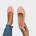 Reagan | Women's Comfortable Slip-On Shoes - Pink