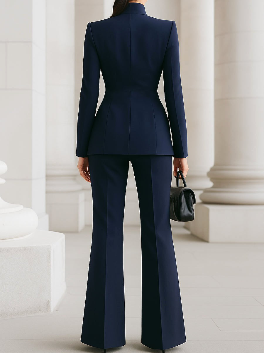 Reagan | Women's Elegant Blazer Two-Piece Set - image 8