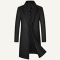 Reid | Men's Tailored Long Coat, Smart Winter Coat | The Dress Cellar