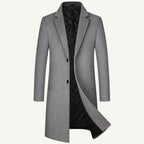 Reid | Men's Tailored Long Coat, Smart Winter Coat | The Dress Cellar