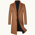 Reid | Men's Tailored Long Coat, Smart Winter Coat | The Dress Cellar