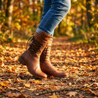 Remington | Women's Studded Lace-Up Mid-Calf Boots - image 20