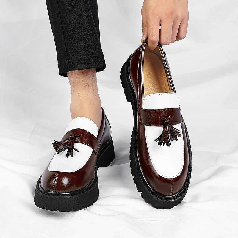 Riley | Women's Leather Loafers with Tassel Accent - image 5