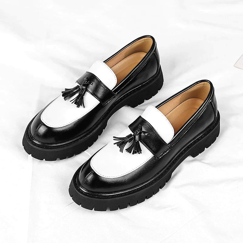 Riley | Women's Leather Loafers with Tassel Accent - image 6