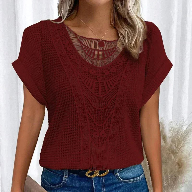 Riley | Women's Lightweight Linen Blouse - image 9
