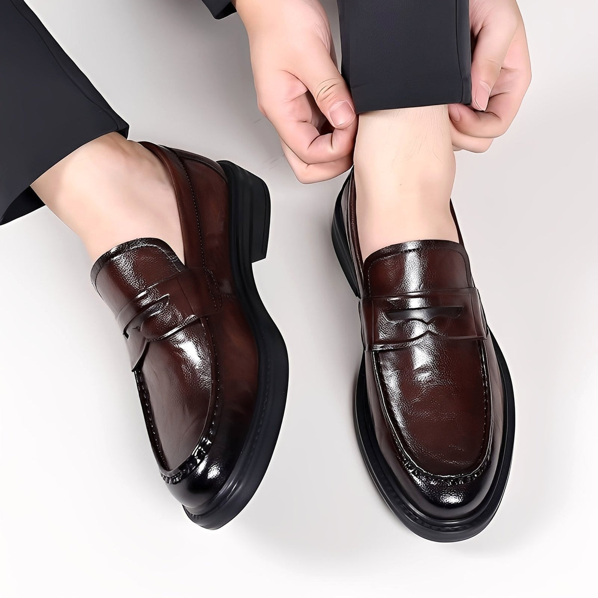 Robert | Men's Loafers in Classic Design, Elegant Loafers | The Dress Cellar