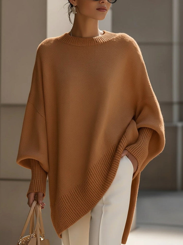 Rosalie | Women's Oversized Knit Sweater, Soft Drape Jumper | The Dress Cellar