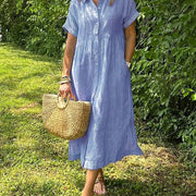 Rosalie | Women's Striped Button-Up Shirt