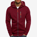 Ross | Men's Zip-Up Hoodie, Relaxed-Fit Autumn Jumper | The Dress Cellar