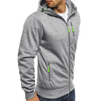Ross | Men's Zip-Up Hoodie, Relaxed-Fit Autumn Jumper | The Dress Cellar