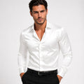 Nicholas | Men's Long-Sleeve Shirt with Button Front, Smart Casual Dress Shirt | The Dress Cellar