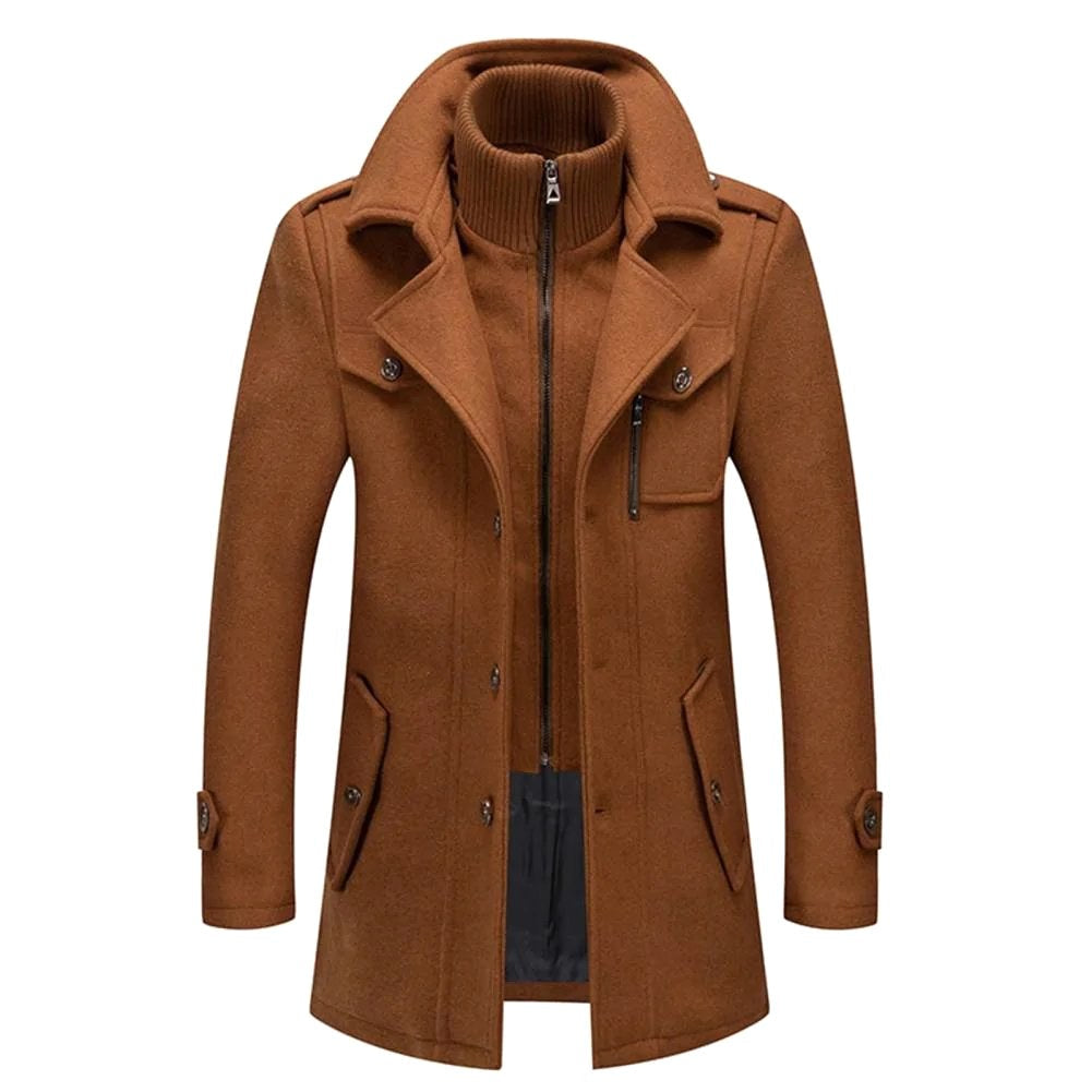 Rupert | Men's Classic Two-Piece Coat, Tailored Overcoat | The Dress Cellar