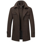 Rupert | Men's Classic Two-Piece Coat, Tailored Overcoat | The Dress Cellar