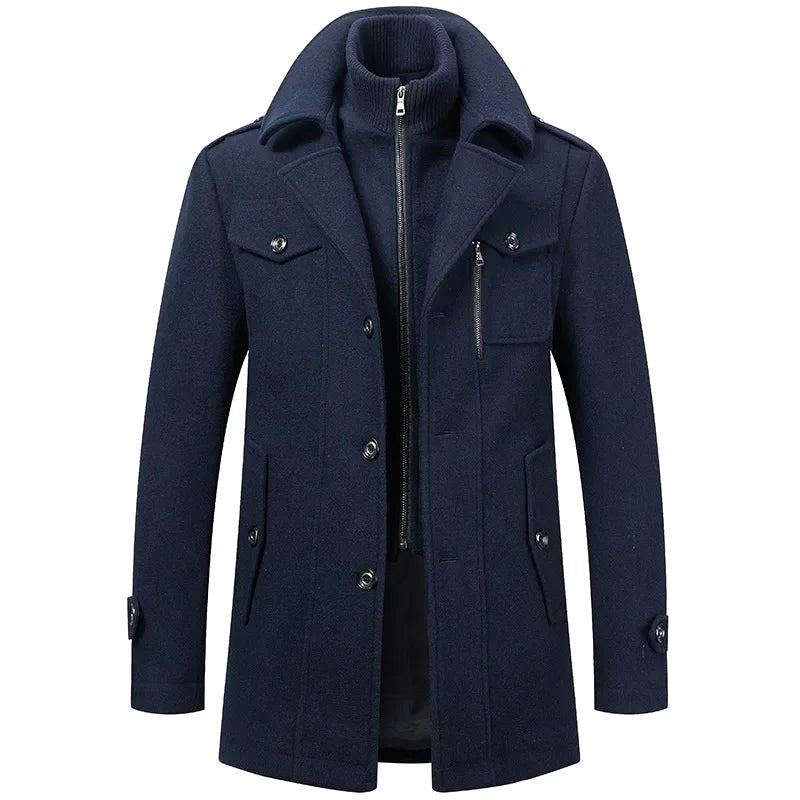 Rupert | Men's Classic Two-Piece Coat, Tailored Overcoat | The Dress Cellar