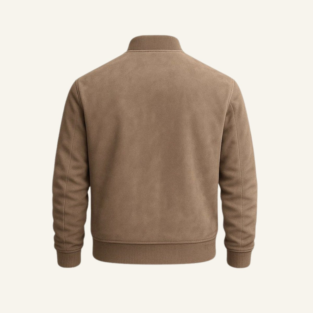 Ryan | Men's Suede Bomber Jacket, Tailored Autumn Jacket | The Dress Cellar