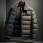 Ryan | Women's Quilted Puffer Jacket, Weather-Resistant Autumn Coat | The Dress Cellar | Ocean