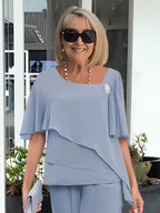 Sarah | Women's Elegant Summer Two-Piece Set - image 3