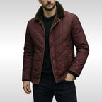 Shane | Men's Padded Jacket with Soft Lining, Lightweight Insulated Coat | The Dress Cellar | Blue