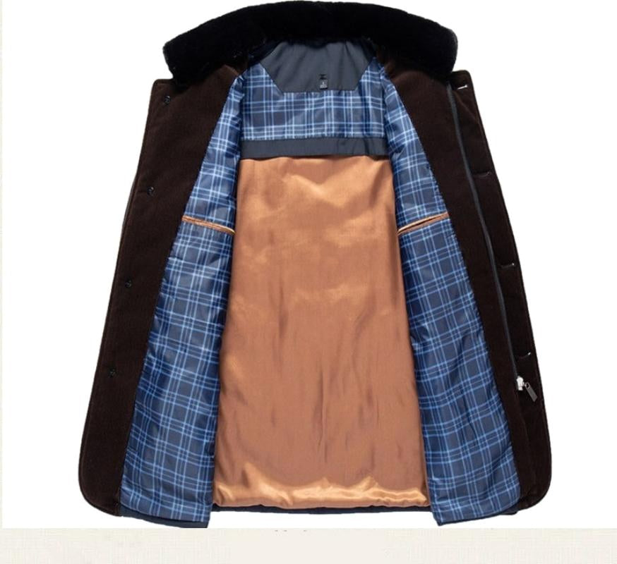 Shane | Men's Padded Jacket with Soft Lining, Lightweight Insulated Coat | The Dress Cellar
