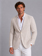 Shaun | Men's Striped Tailored Blazer, Lightweight Suit Jacket | The Dress Cellar