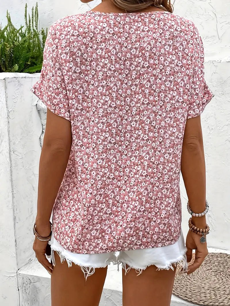 Sophia | Women's Chic Floral Summer Print Blouse - image 2