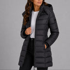 Ashley | Women's Hooded Puffer Jacket, Lightweight Insulated Winter Coat | The Dress Cellar
