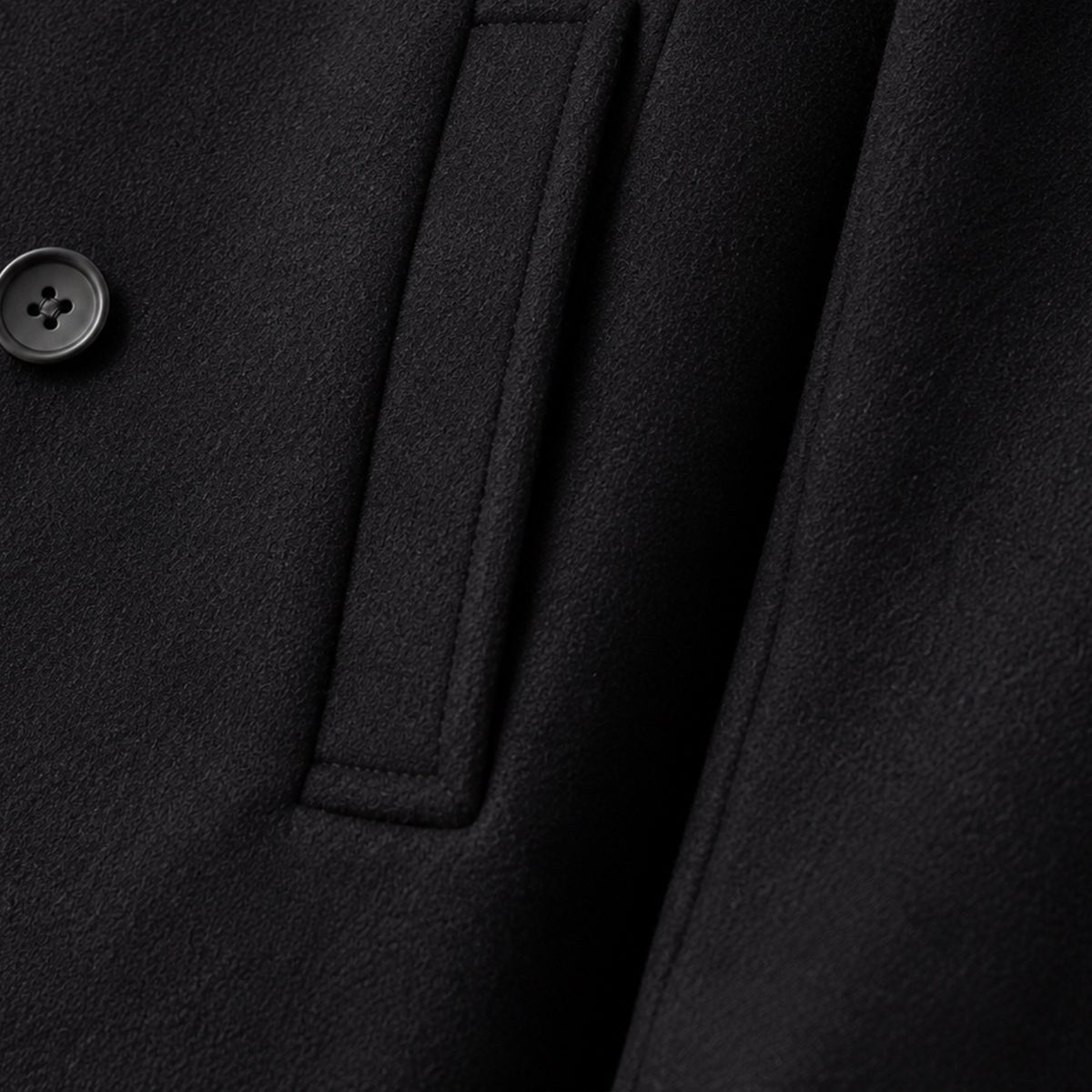 Spencer | Men's Double Breasted Wool Peacoat, Warm Winter Coat | The Dress Cellar