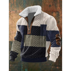 Spencer | Men's High-Neck Fleece Jumper, Warm Layering Jumper | The Dress Cellar