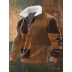 Spencer | Men's High-Neck Fleece Jumper, Warm Layering Jumper | The Dress Cellar