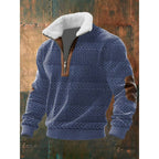 Spencer | Men's High-Neck Fleece Jumper, Warm Layering Jumper | The Dress Cellar