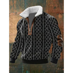 Spencer | Men's High-Neck Fleece Jumper, Warm Layering Jumper | The Dress Cellar