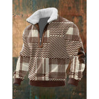 Spencer | Men's High-Neck Fleece Jumper, Warm Layering Jumper | The Dress Cellar