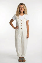 Stella | Women's Adjustable Buckle Denim Overalls - image 7