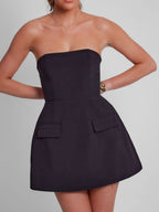 Stella | Women's Strapless Midi Dress - image 6