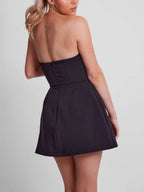 Stella | Women's Strapless Midi Dress - image 7