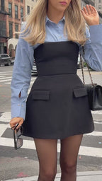 Stella | Women's Strapless Midi Dress - image 8
