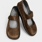 Stephanie | Women's Orthopedic Comfort Flats - Brown