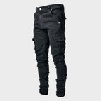 Stuart | Men's Ultra-Stretch Casual Jeans, Slim-Fit Denim Jeans | The Dress Cellar