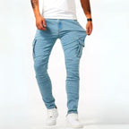 Stuart | Men's Ultra-Stretch Casual Jeans, Slim-Fit Denim Jeans | The Dress Cellar