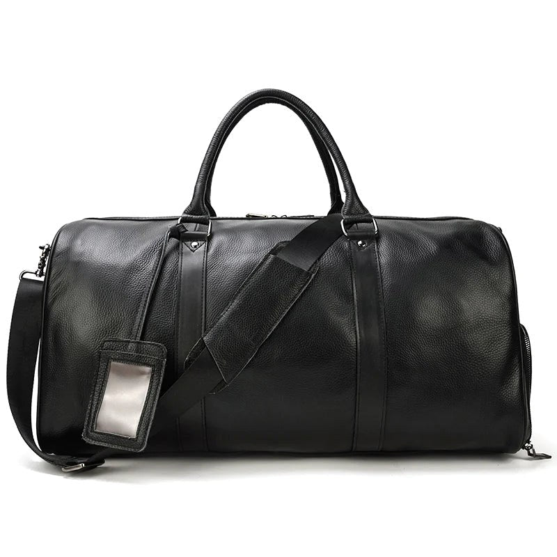 Simon | Luxurious Genuine Leather Bag, Elegant Travel Bag | The Dress Cellar