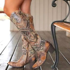 Taylor | Women's Orthopedic Knee-High Boots - Brown