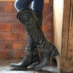 Taylor | Women's Orthopedic Knee-High Boots - Black