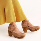 Teresa | Women's Closed-Toe Wedge Heels with Ankle Strap - image 6