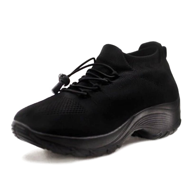 Theresa | Women's Comfort Pain-Relief Shoes - Midnight Black