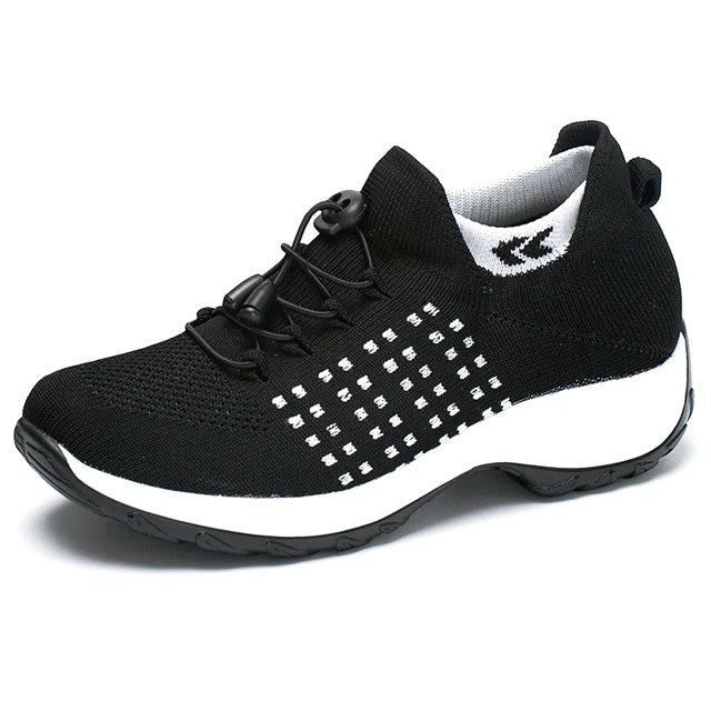 Theresa | Women's Comfort Pain-Relief Shoes - Gray Pink