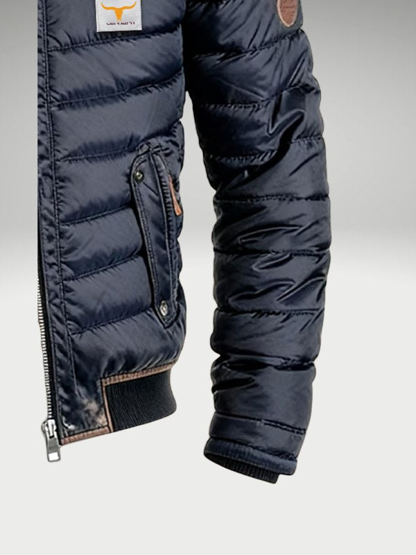 Trevor | Men's Quilted Jacket with Relaxed Fit, Lightweight Autumn Jacket | The Dress Cellar