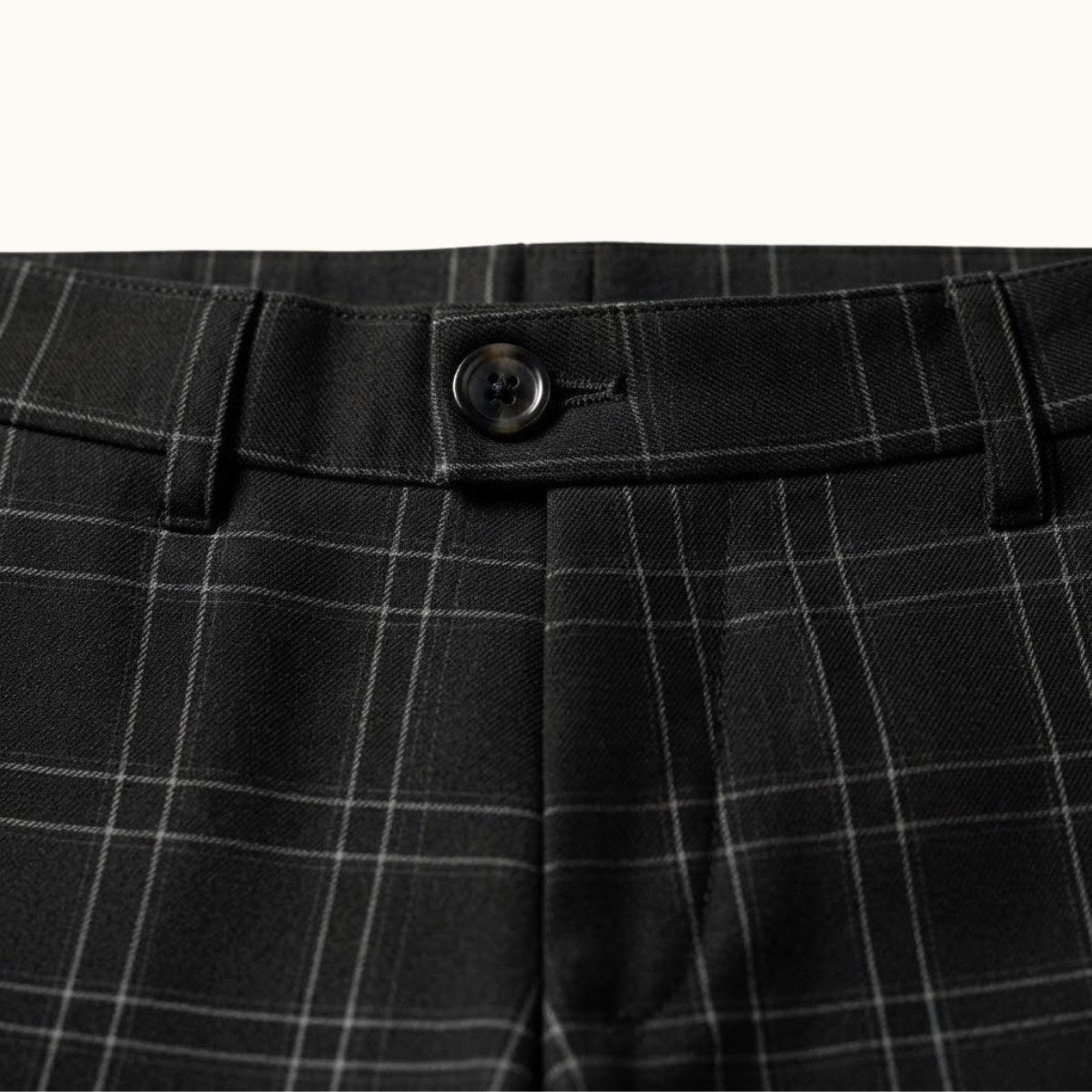 Tristan | Men's Checked Slim Fit Trousers, Smart Casual Trousers | The Dress Cellar