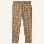 Tristan | Men's Checked Slim Fit Trousers, Smart Casual Trousers | The Dress Cellar
